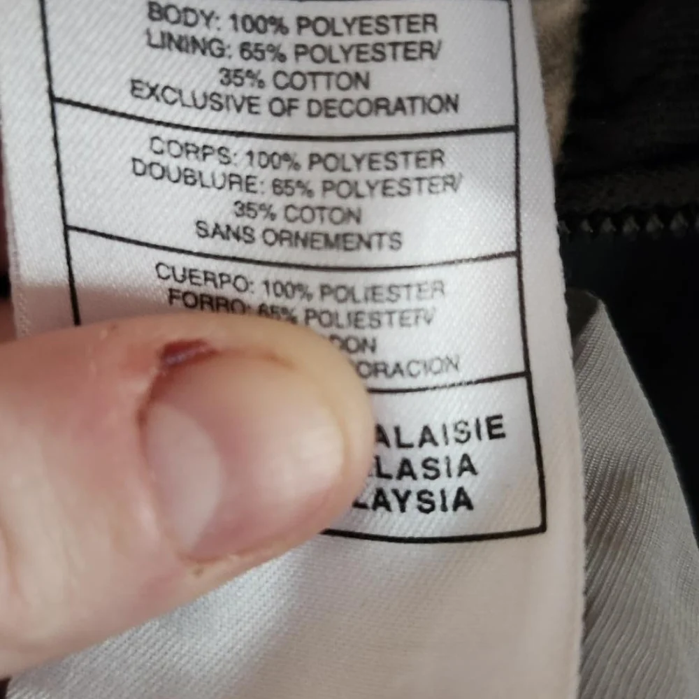 VINTAGE Nike Grey Tag Windbreaker Boxy 90s Oversized Fit (See Measurements) - Picture 7 of 10